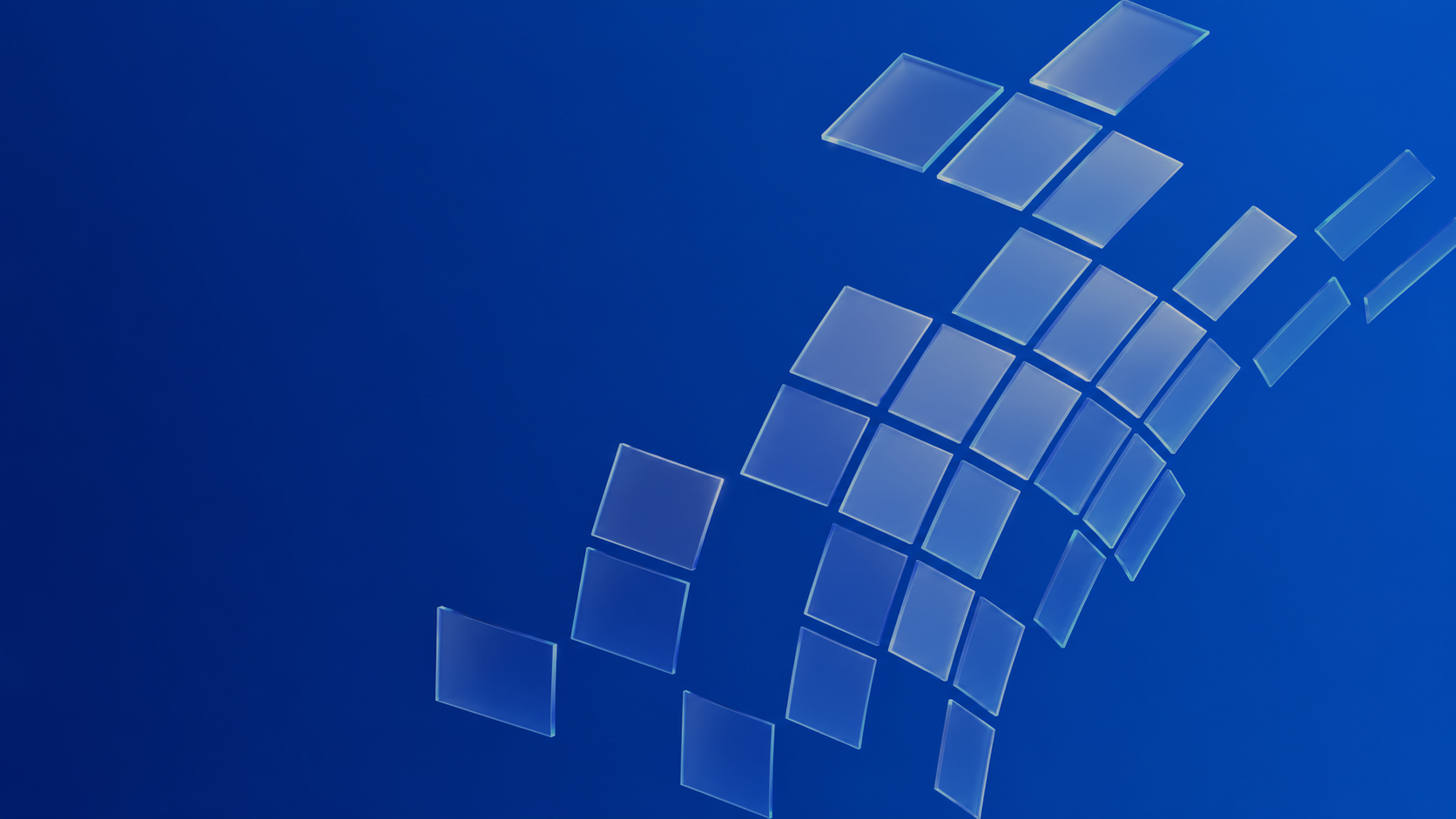 Blauer Hintergrund mit Logo