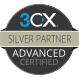 Logo 3CX Silver Partner Advanced