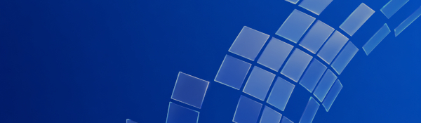 Hintergrund-blau-Referenzen Blauer Hintergrund mit Logo